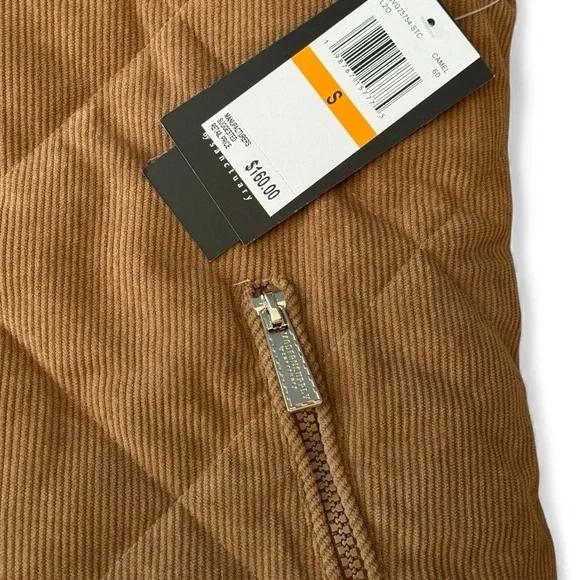 Women's NWT Corduroy Hooded Vest - Picture 4 of 8